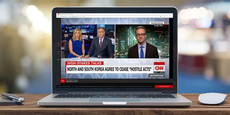 CNN Announces A New Streaming Service With Live News Set .